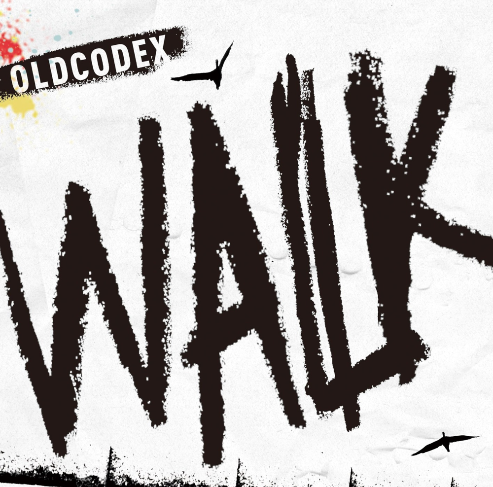 Album cover art for "WALK" by OLDCODEX