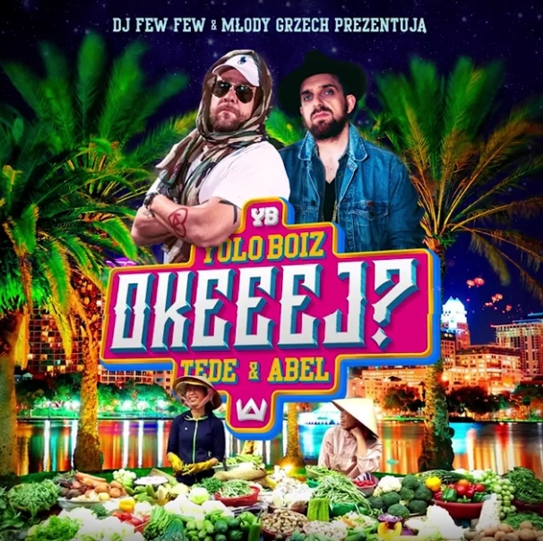 Album cover art for "Chiński Market" by YOLO Boiz