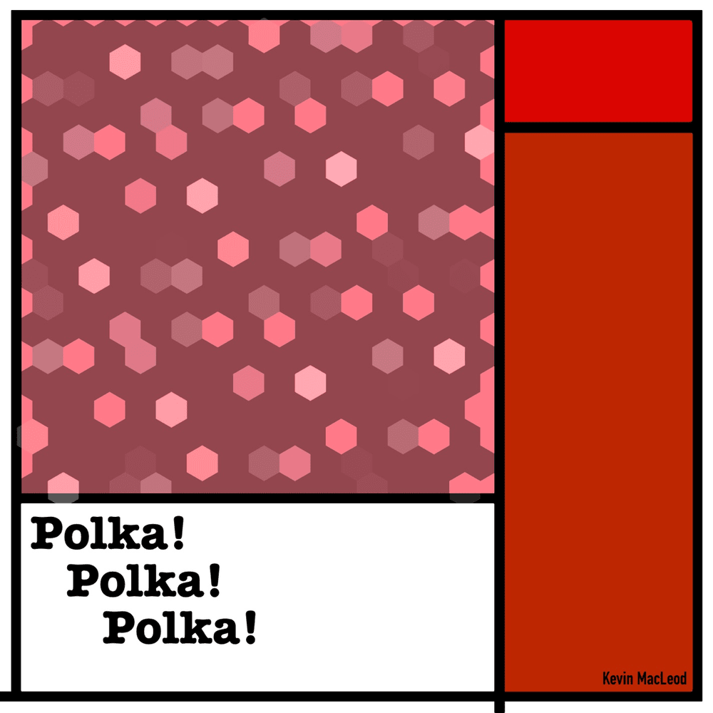 Album cover art for "Spazzmatica Polka" by Kevin MacLeod