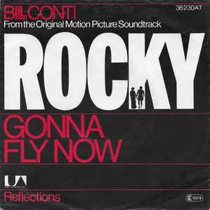 Album cover art for "Gonna Fly Now" by Bill Conti