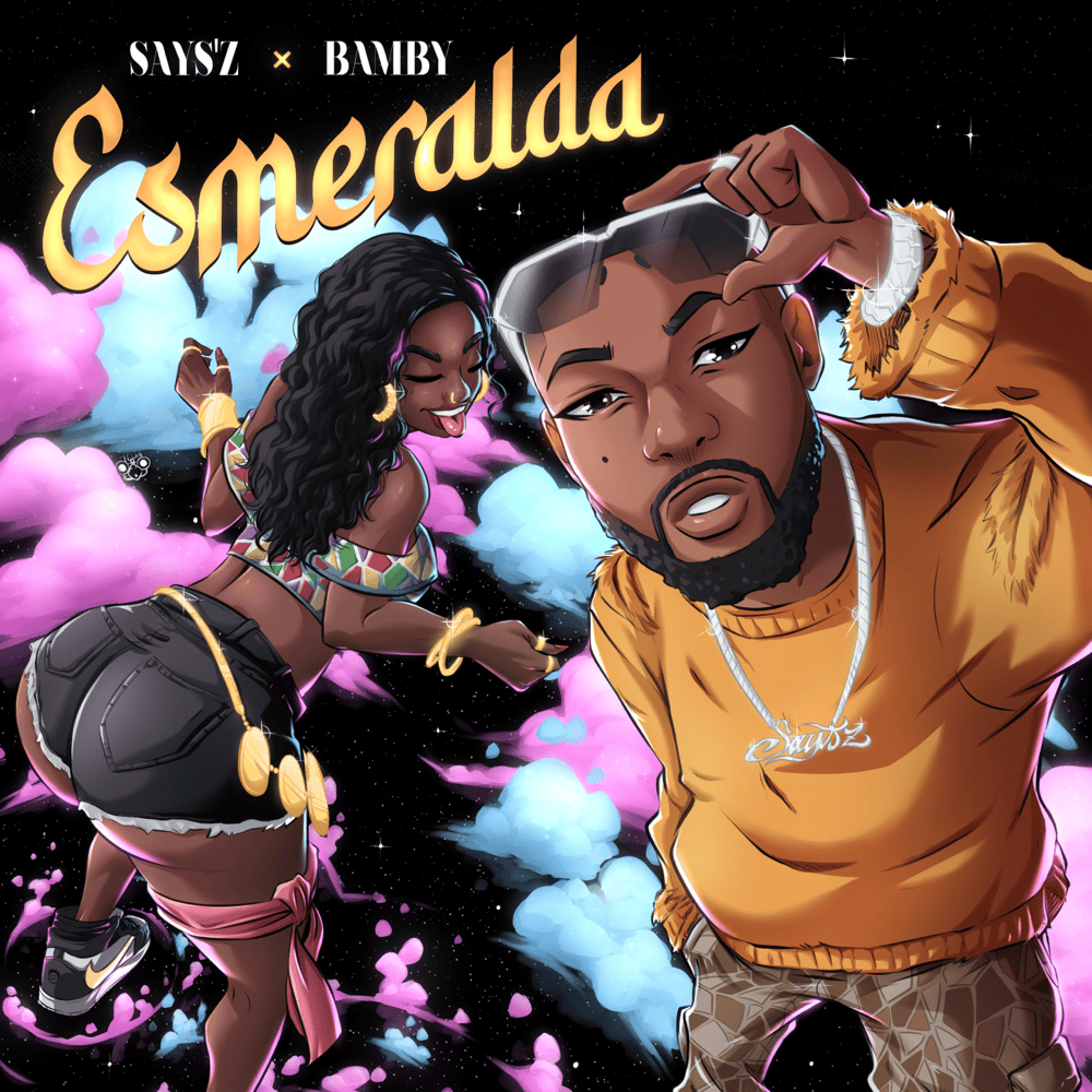 Album cover art for "ESMERALDA" by Says’z & Bamby