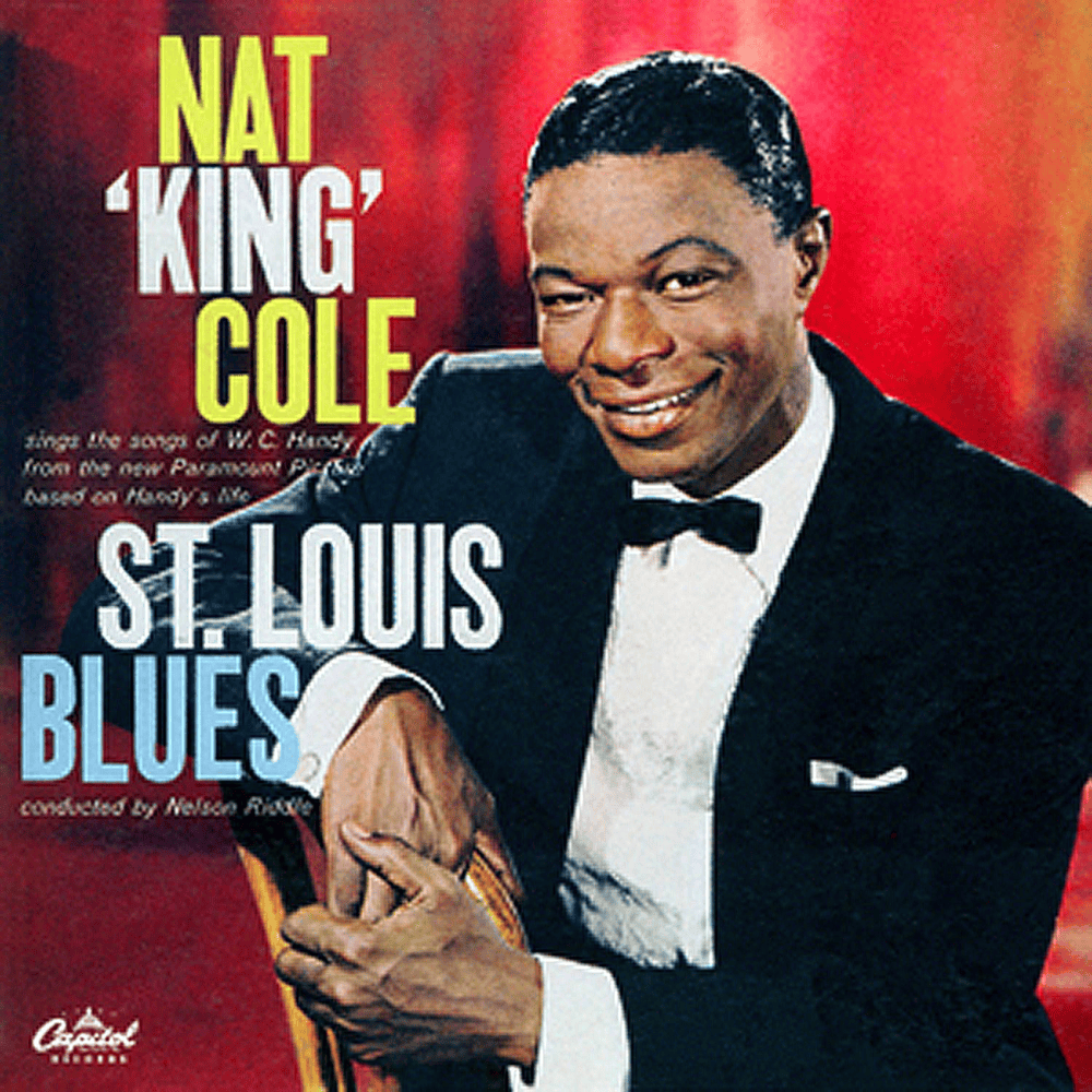 Album cover art for "St. Louis Blues" by Nat “King” Cole