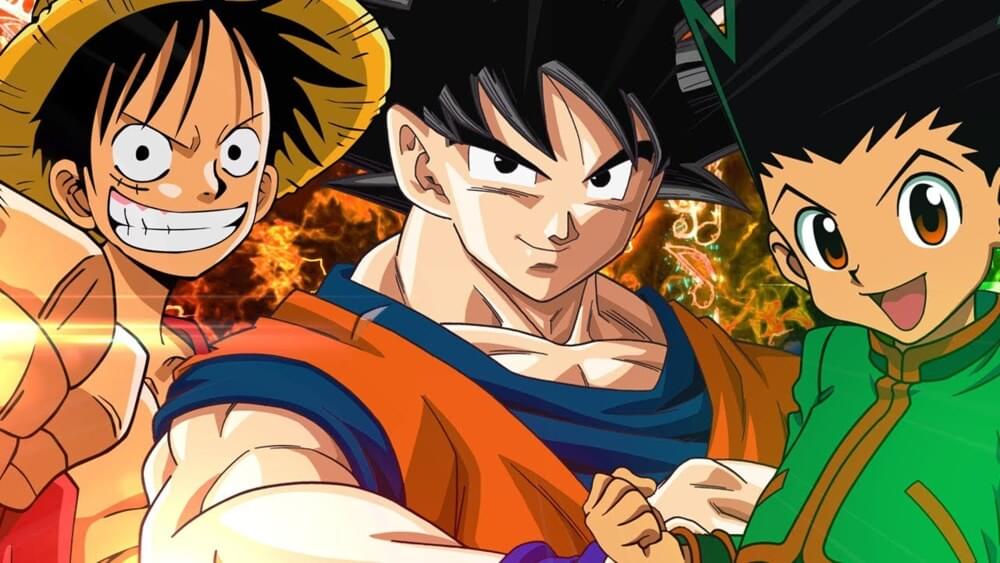 Album cover art for "Goku VS. Luffy VS. Gon" by 7 Minutoz & VMZ
