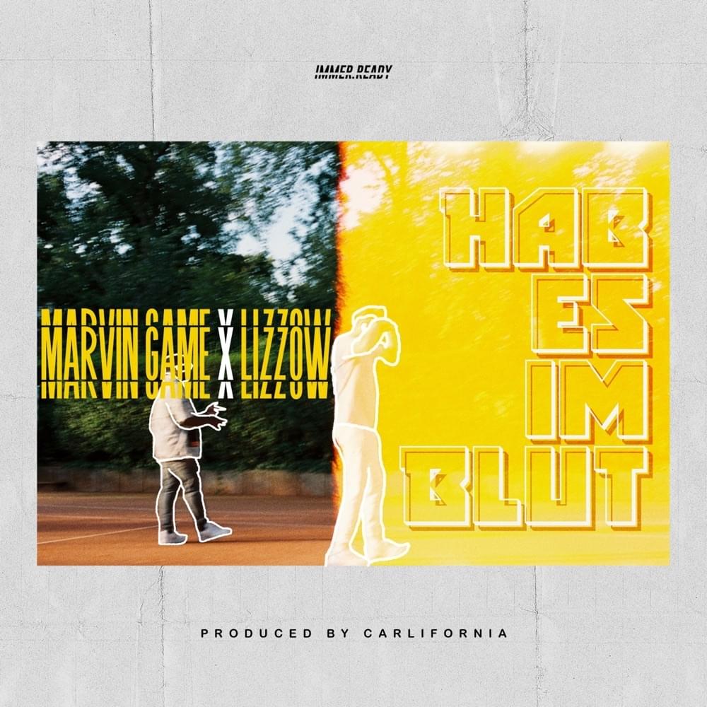 Album cover art for "Hab es im Blut" by Marvin Game