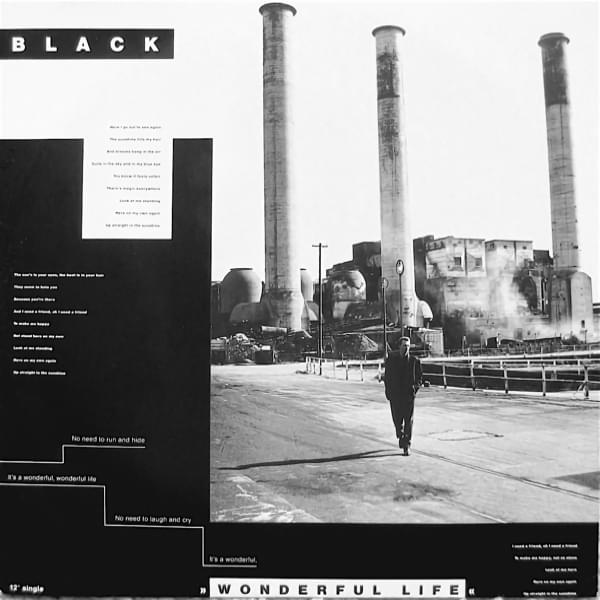 Album cover art for "Wonderful Life" by Black