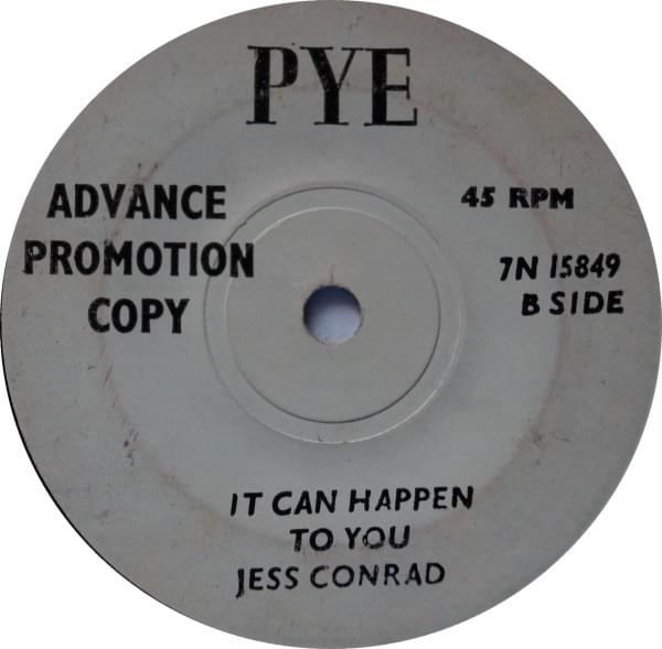 Album cover art for "It Can Happen to You" by Jess Conrad