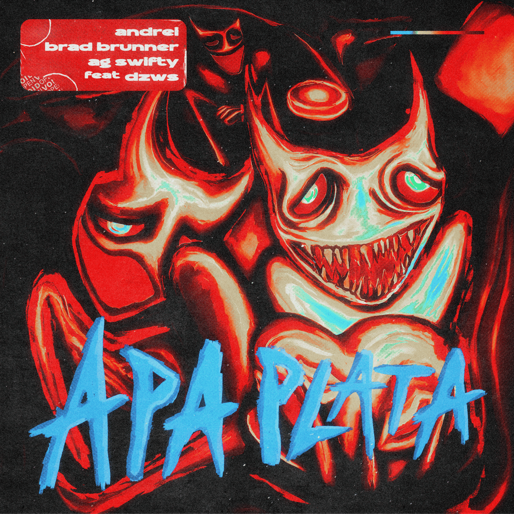 Album cover art for "APĂ PLATĂ" by ​andrei