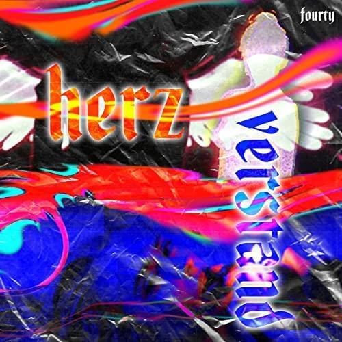 Album cover art for "HERZ GEGEN VERSTAND" by FOURTY