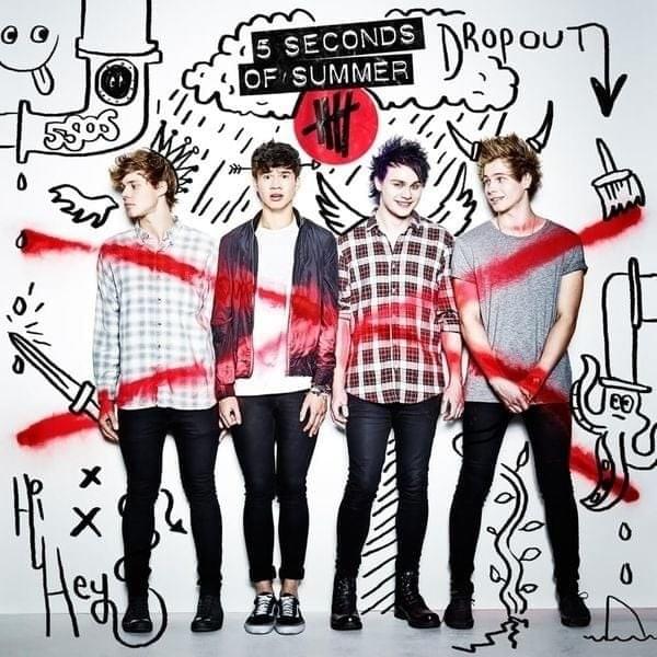 Album cover art for "Mrs All American" by 5 Seconds of Summer