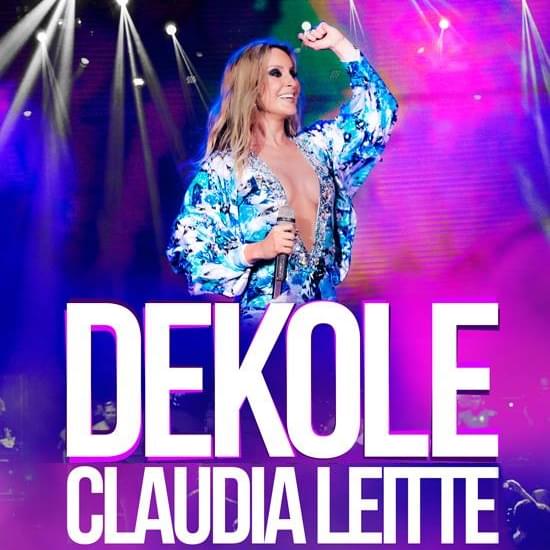 Album cover art for "Dekolê (Ao Vivo)" by Claudia Leitte & J Perry