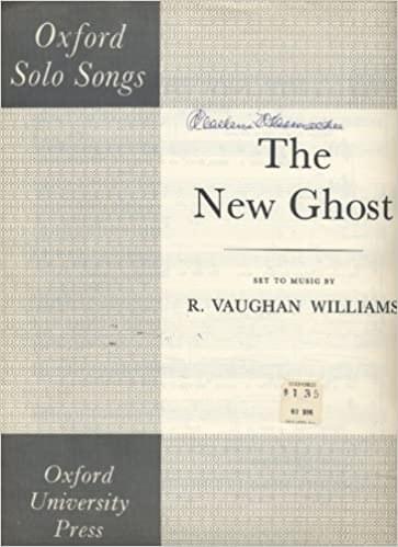 Album cover art for "The New Ghost" by Ralph Vaughan Williams