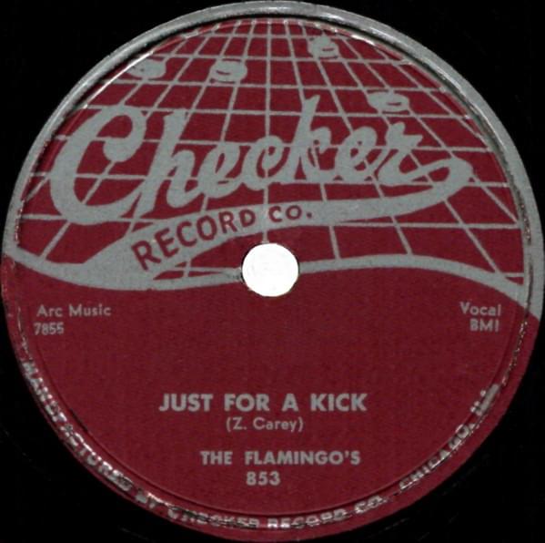Album cover art for "Just For A Kick" by The Flamingos