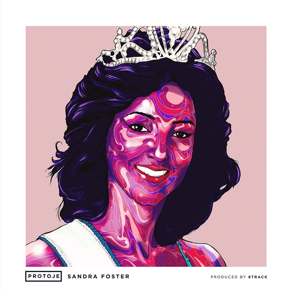 Album cover art for "Sandra Foster" by Protoje