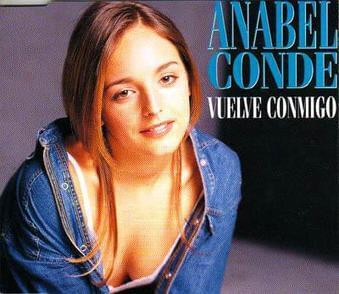 Album cover art for "Vuelve conmigo" by Anabel Conde