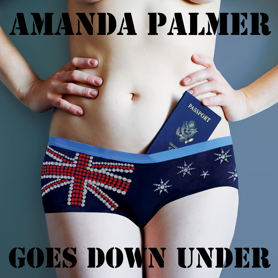 Album cover art for "In My Mind" by Amanda Palmer & Brian Viglione