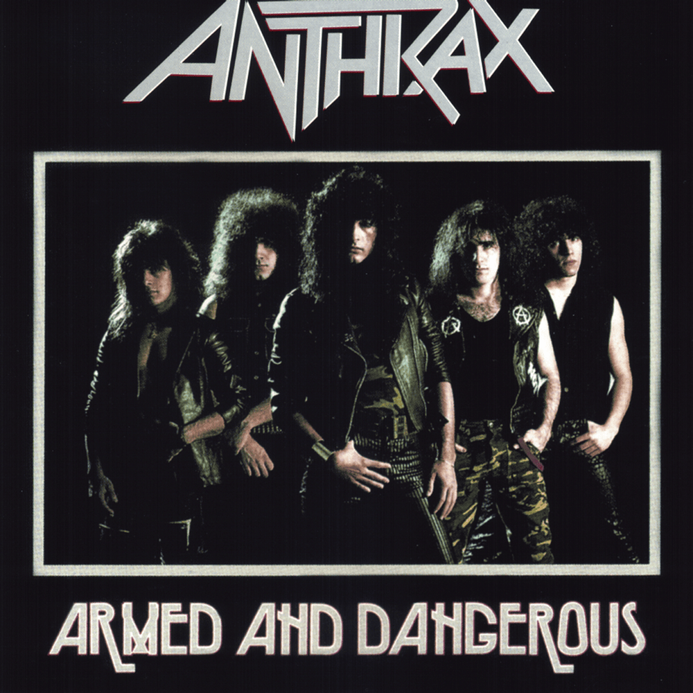 Album cover art for "Metal Thrashing Mad (Live)" by Anthrax