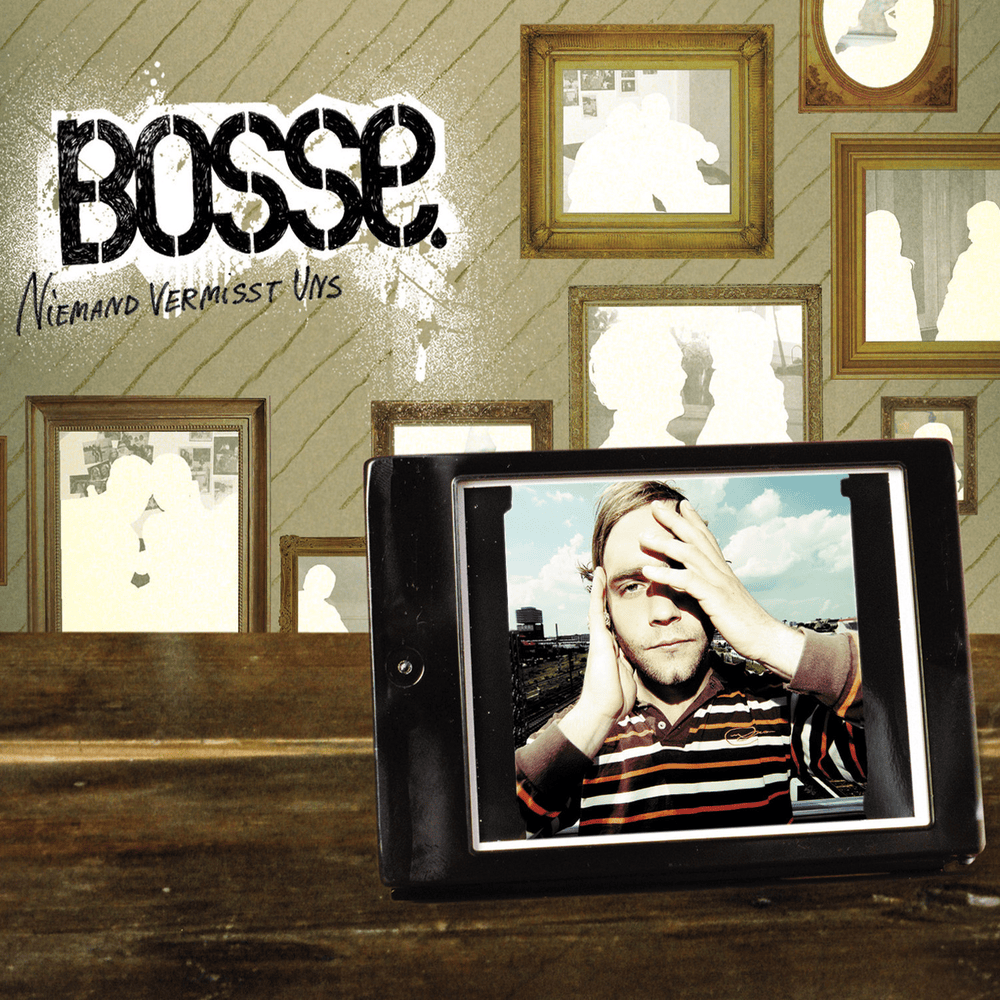 Album cover art for "Niemand vermisst uns" by Bosse