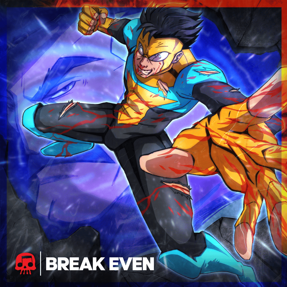 Album cover art for "Break Even" by JT Music