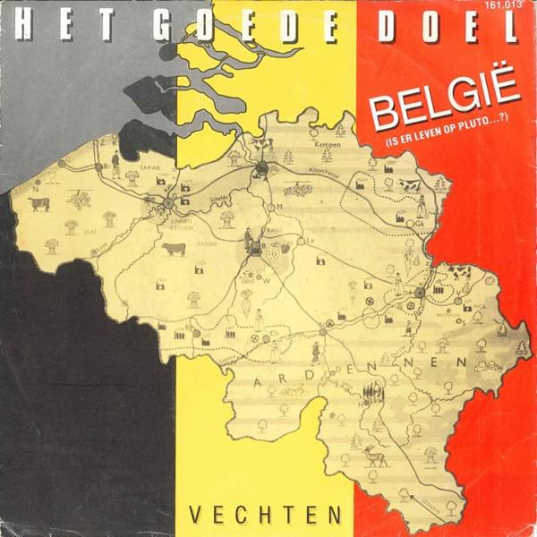 Album cover art for "België" by Het Goede Doel