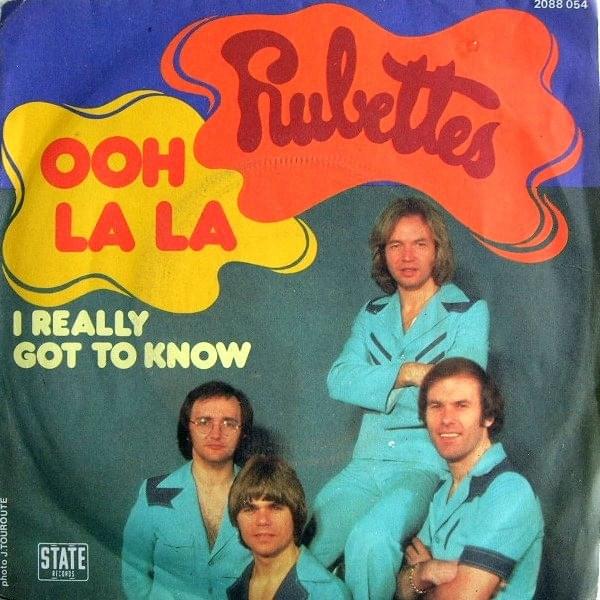Album cover art for "Ooh La La" by The Rubettes