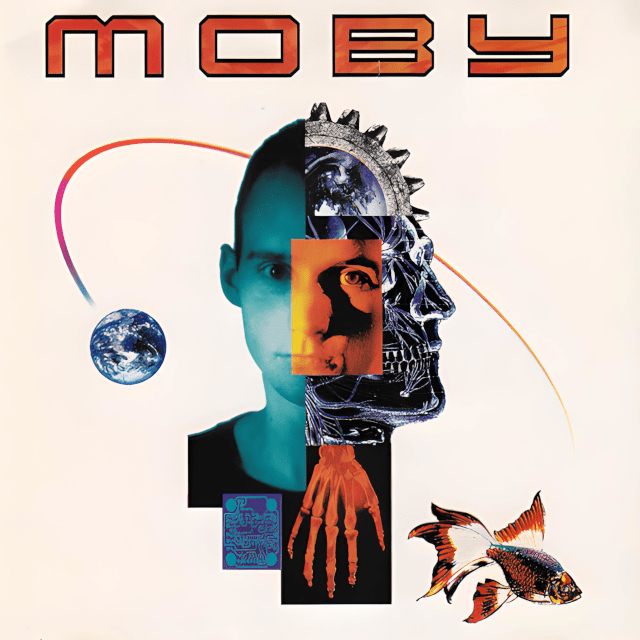 Album cover art for "Ah-Ah" by Moby