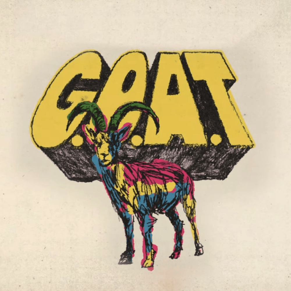 Album cover art for "G.O.A.T" by Kasabian