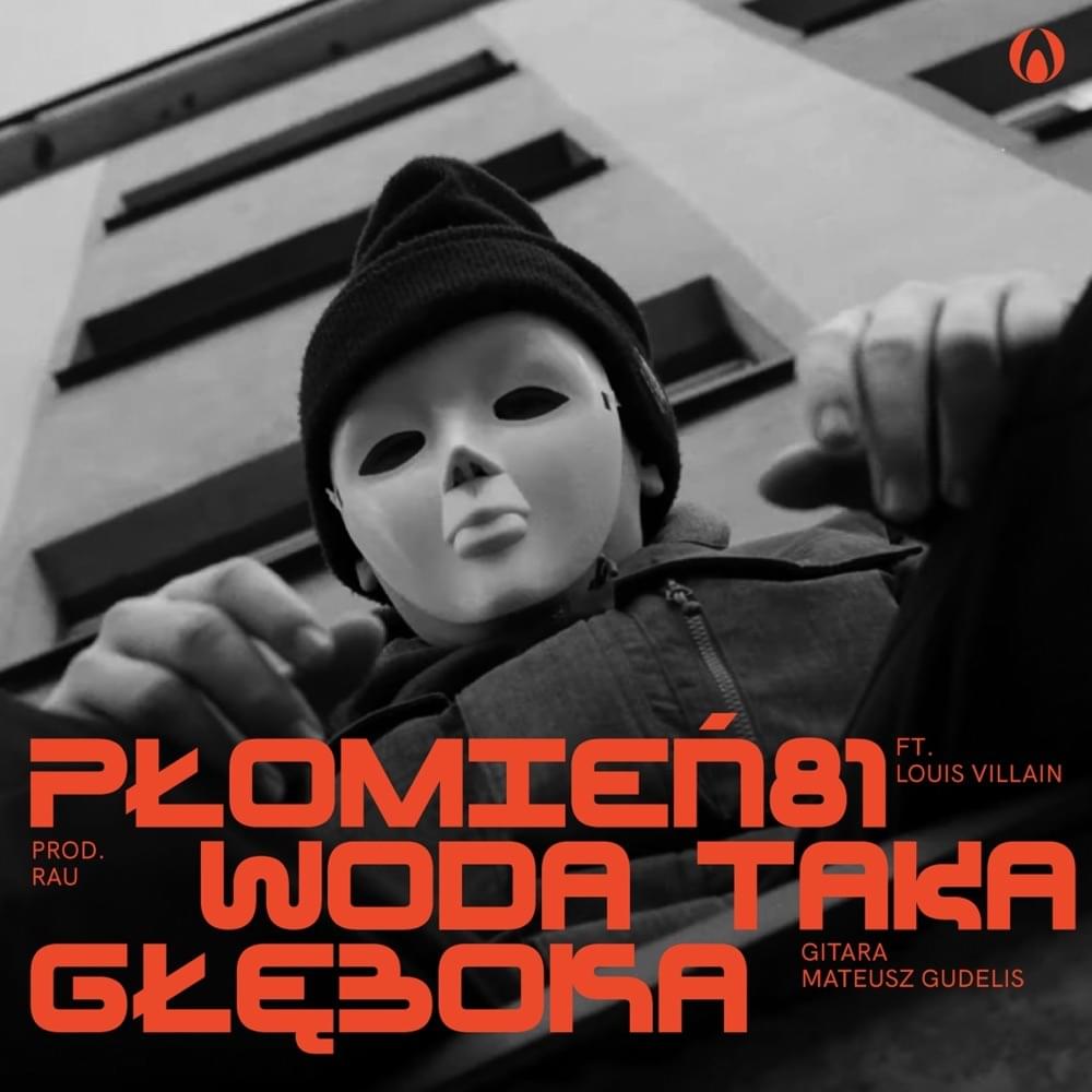 Album cover art for "Woda Taka Głęboka" by Płomień 81 & Louis Villain