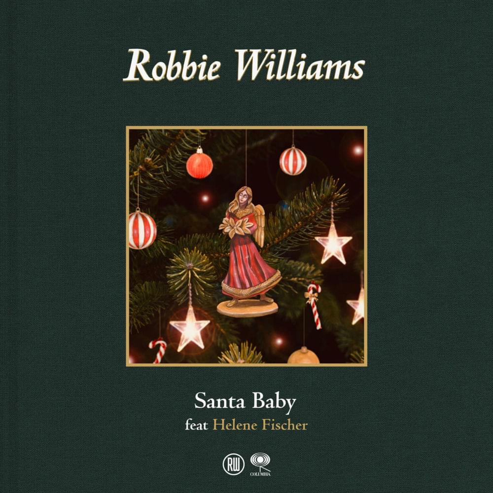 Album cover art for "Santa Baby" by Robbie Williams & Helene Fischer