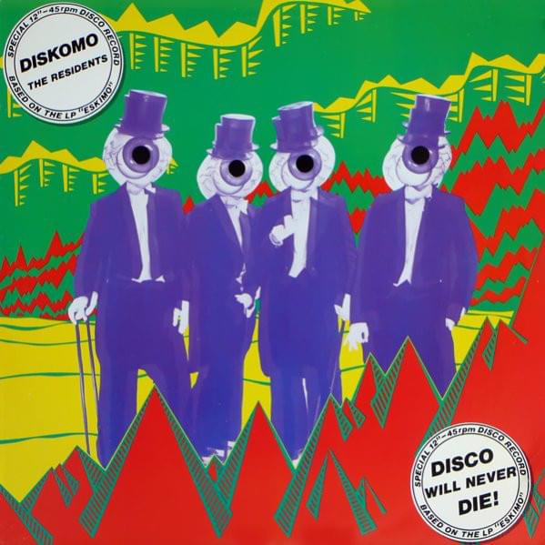 Album cover art for "Diskomo" by The Residents