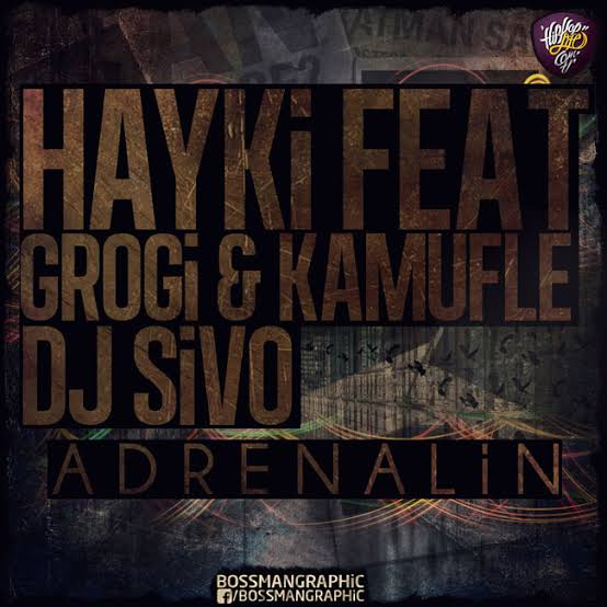 Album cover art for "Adrenalin" by Hayki & Kamufle & DJ Sivo & Grogi