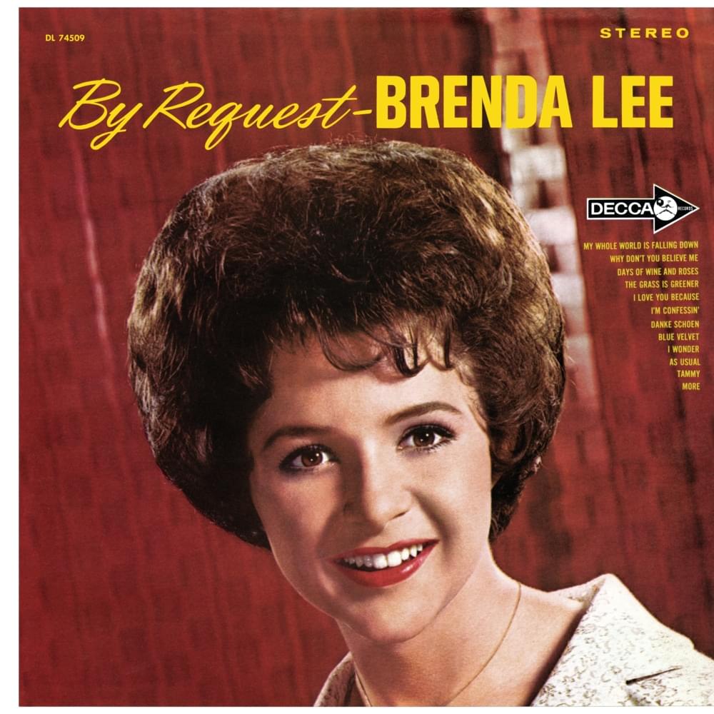 Album cover art for "As Usual" by Brenda Lee