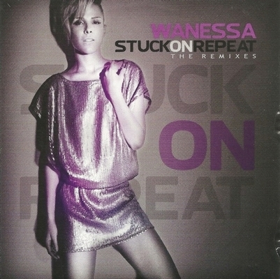 Album cover art for "Stuck on Repeat" by Wanessa Camargo