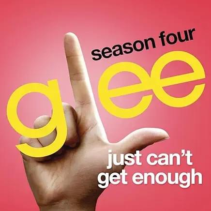 Album cover art for "Just Can’t Get Enough" by Glee Cast