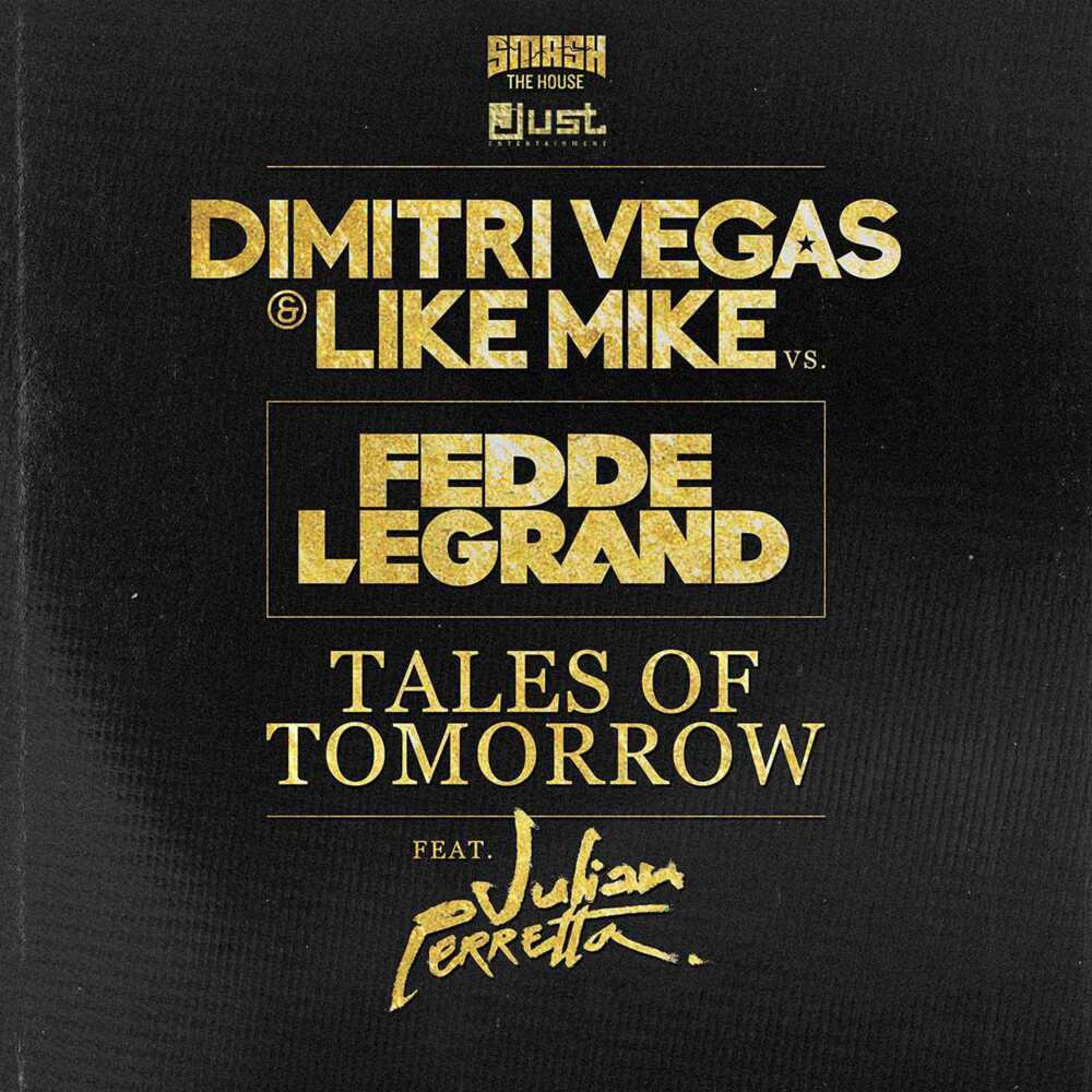 Album cover art for "Tales of Tomorrow" by Dimitri Vegas & Like Mike & Julian Perretta