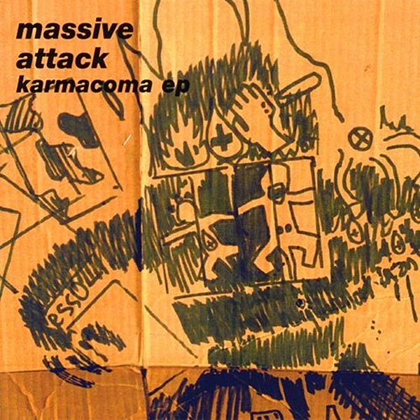 Album cover art for "Karmacoma (Napoli Trip)" by Massive Attack & Almamegretta