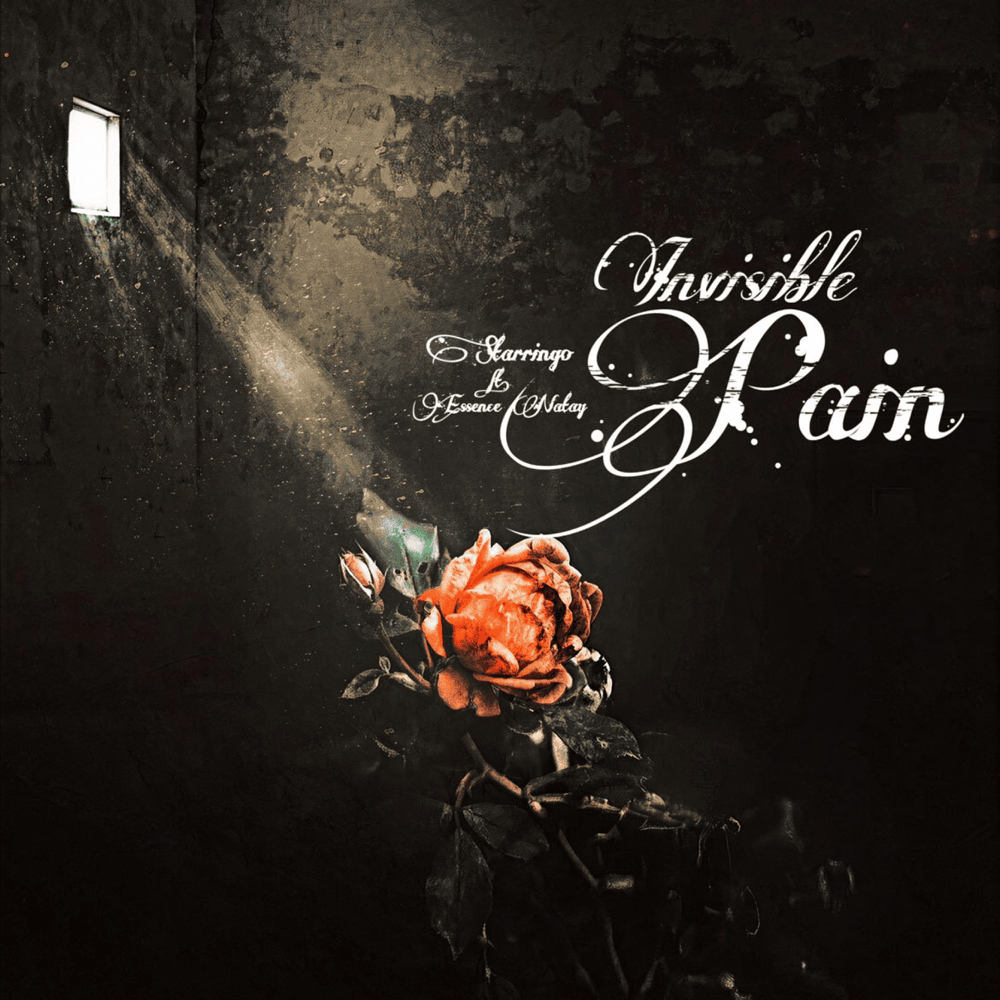 Album cover art for "Invisible Pain" by Starringo & Essence Natay