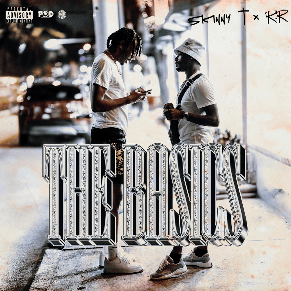 Album cover art for "The Basics" by Skinny T