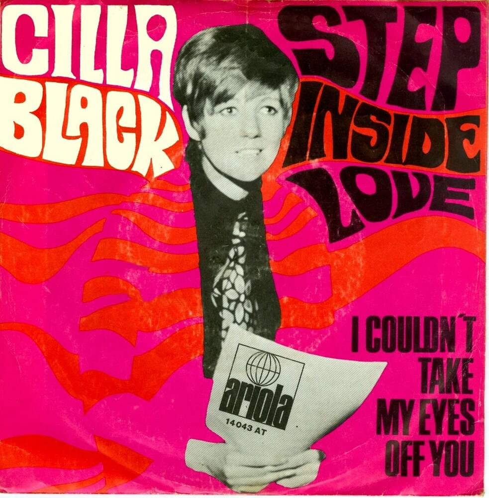 Album cover art for "Step Inside Love" by Cilla Black