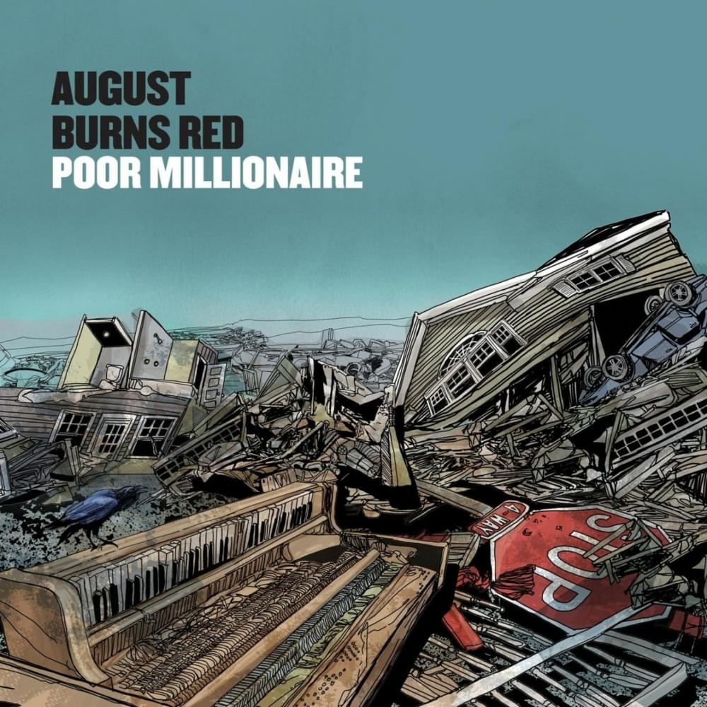 Album cover art for "Poor Millionairе (10th Anniversary Version)" by August Burns Red & Ryan Kirby