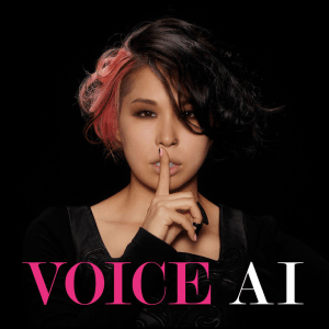 Album cover art for "VOICE" by AI (JPN)