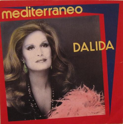 Album cover art for "Mediterraneo" by Dalida