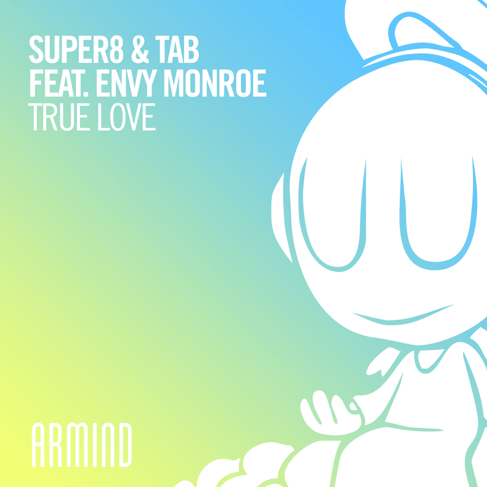 Album cover art for "True Love" by Super8 & Tab & Envy Monroe
