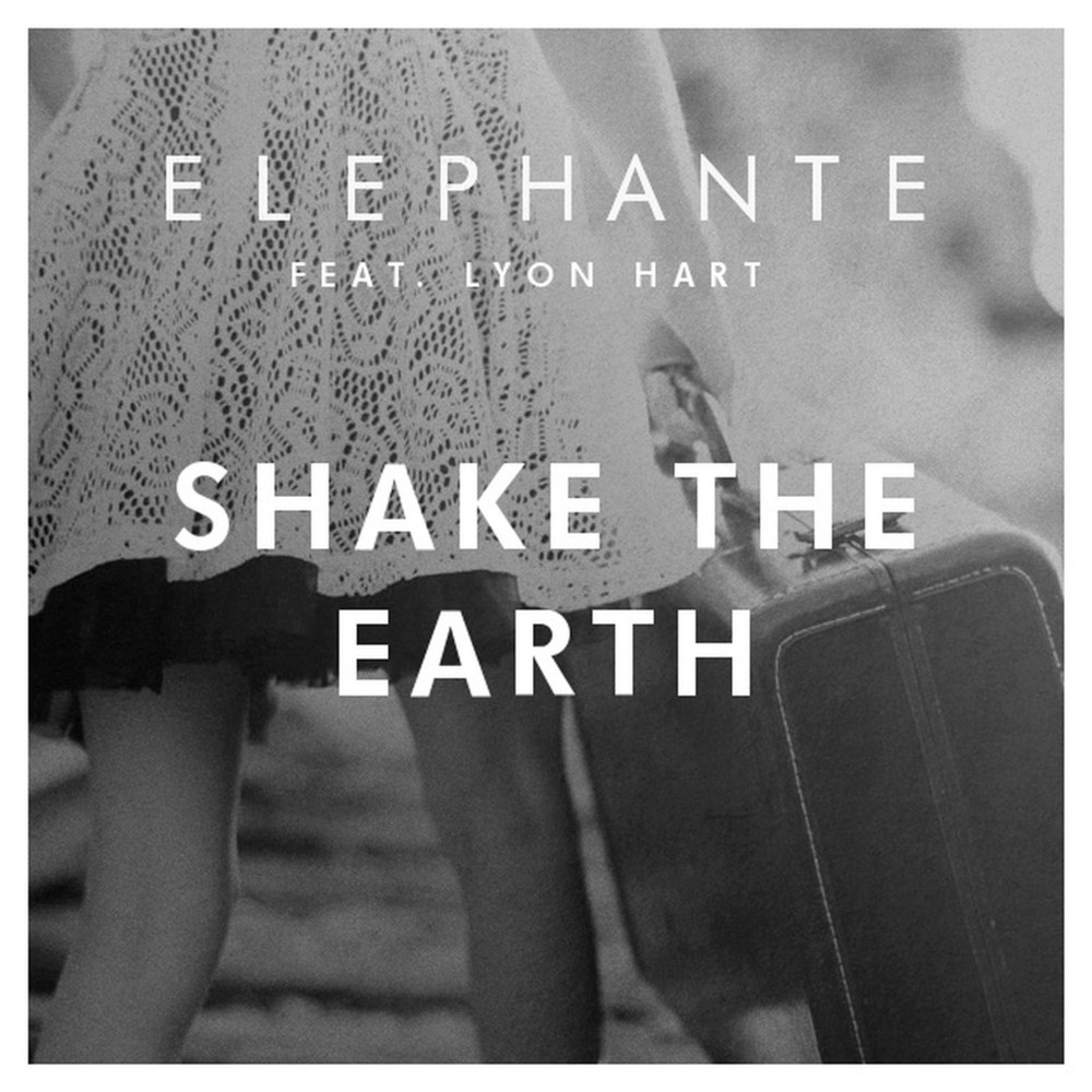 Album cover art for "Shake the Earth" by Elephante & Lyon Hart