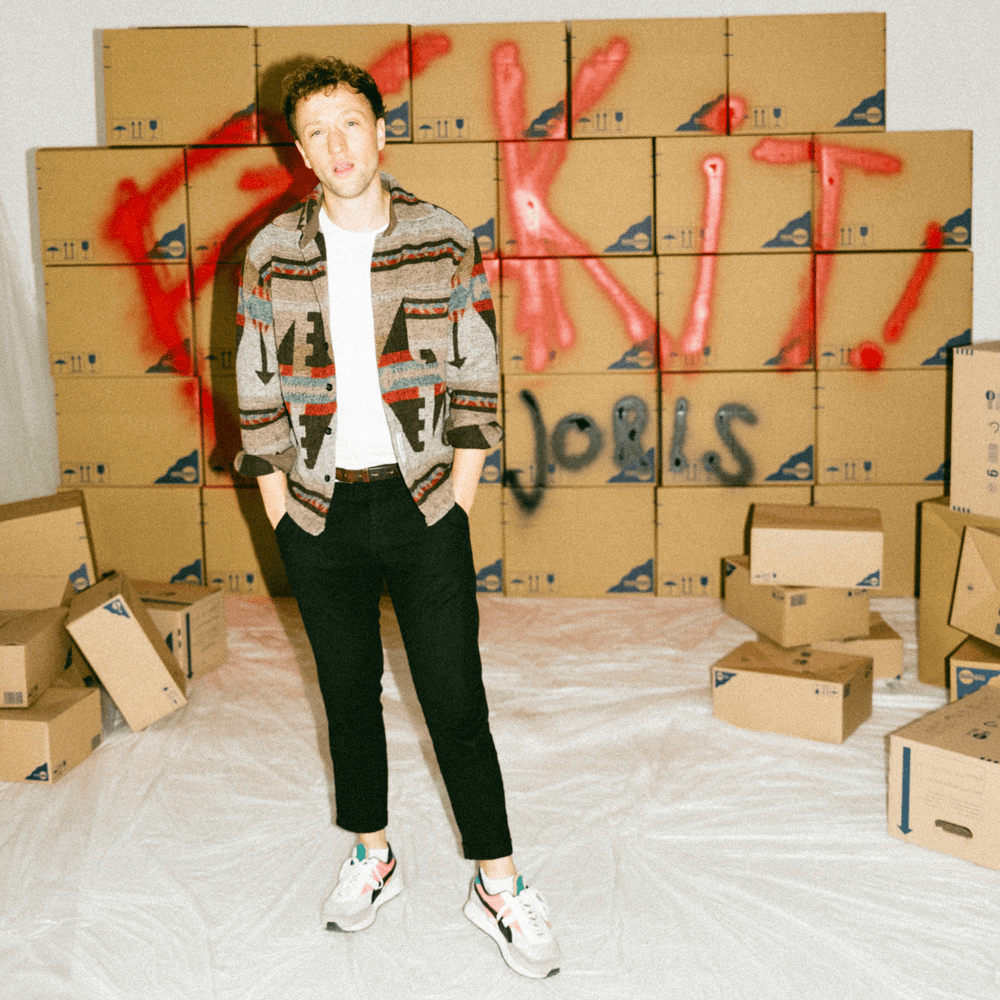 Album cover art for "f**k it" by JORIS