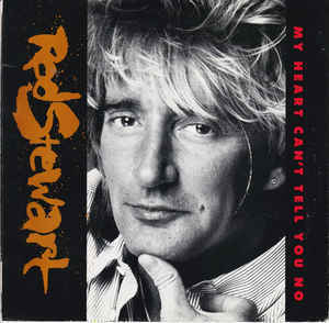 Album cover art for "My Heart Can’t Tell You No" by Rod Stewart