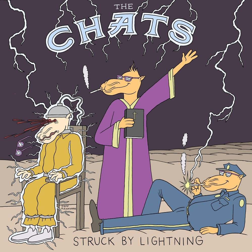 Album cover art for "Struck By Lightning" by The Chats