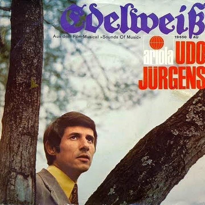 Album cover art for "Edelweiß" by Udo Jürgens
