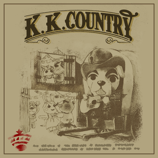 Album cover art for "けけカントリー (K.K. Country)" by K.K. Slider
