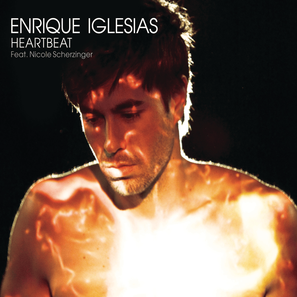 Album cover art for "Heartbeat" by Enrique Iglesias & Nicole Scherzinger