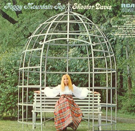 Album cover art for "Foggy Mountain Top" by Skeeter Davis
